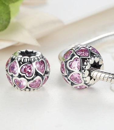 Сребърен талисман „Влюбено ми е!”