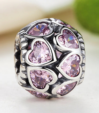 Сребърен талисман „Влюбено ми е!”