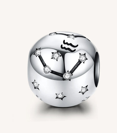 Сребърен талисман „Водолей“