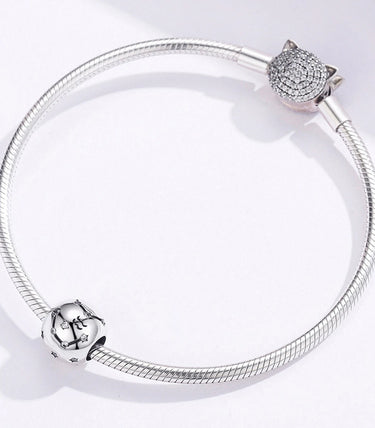 Сребърен талисман „Водолей“