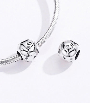 Сребърен талисман „Водолей“