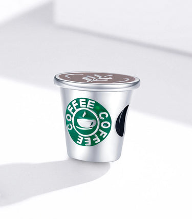 Сребърен талисман „Време за кафе“