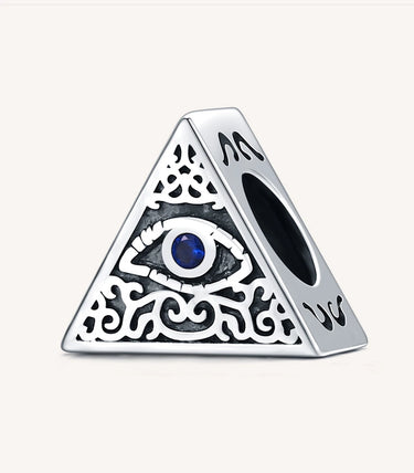 Сребърен талисман „Всевиждащото око“