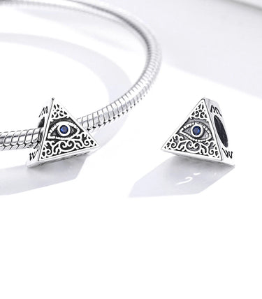 Сребърен талисман „Всевиждащото око“