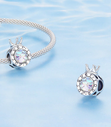 Сребърен талисман „За кралицата в теб“