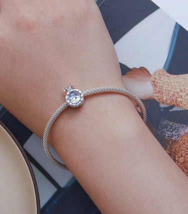 Сребърен талисман „За кралицата в теб“