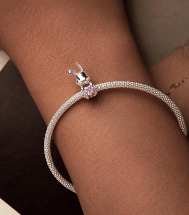 Сребърен талисман „Зайка Байка“