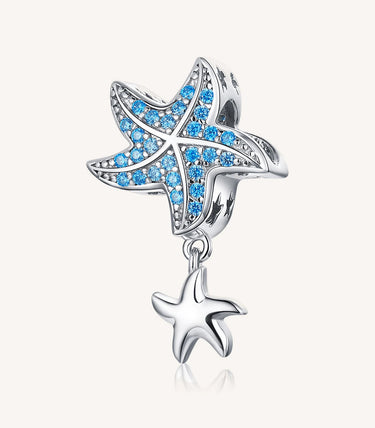 Сребърен талисман „Звездички за теб“