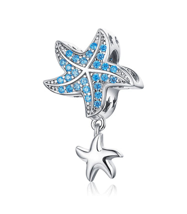 Сребърен талисман „Звездички за теб“