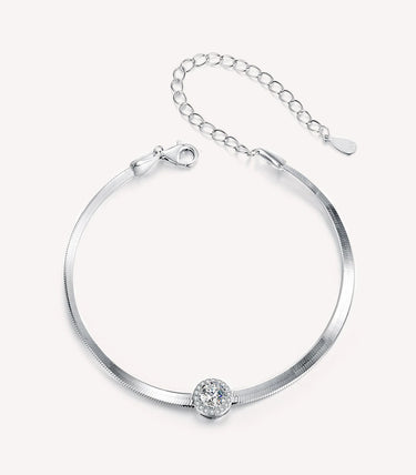 Сребърна гривна „Aria“