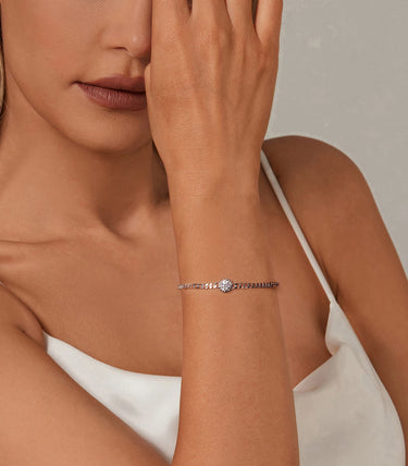 Сребърна гривна „Aveline“