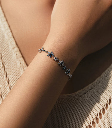 Сребърна гривна „Благоухание“