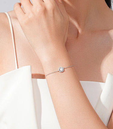 Сребърна гривна „Bliss“