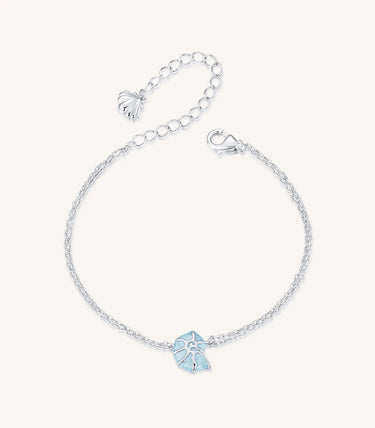 Сребърна гривна „Чуй морето“