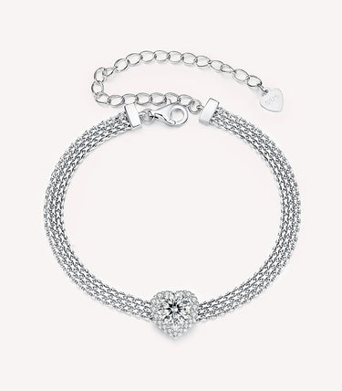 Сребърна гривна „Eden“