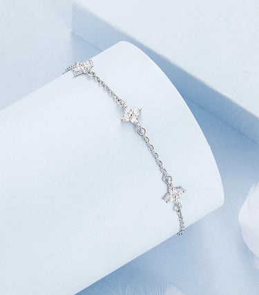 Сребърна гривна „Фина красота“