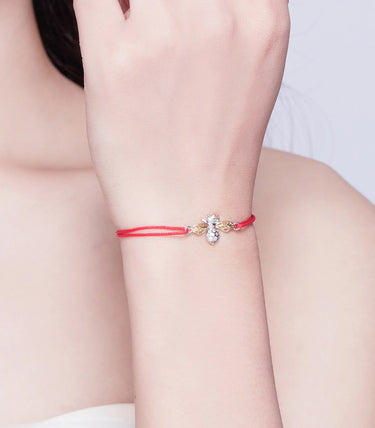 Сребърна гривна „Изобилие и просперитет“