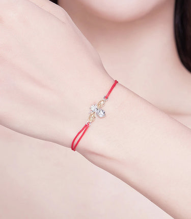 Сребърна гривна „Изобилие и просперитет“