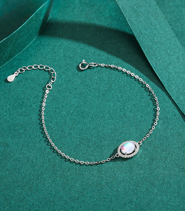 Сребърна гривна „Лунни трепети“