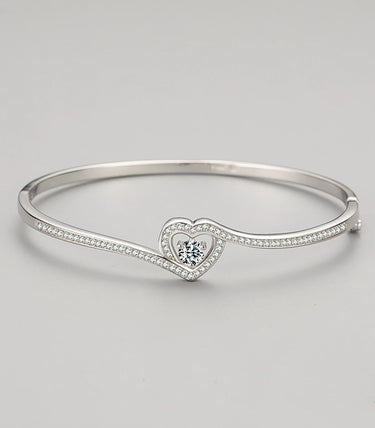 Сребърна гривна „Любов“