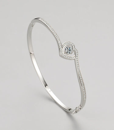 Сребърна гривна „Любов“