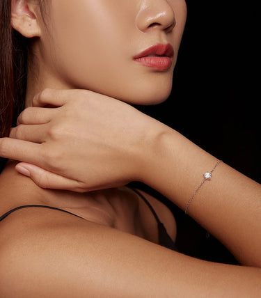 Сребърна гривна „Maia“