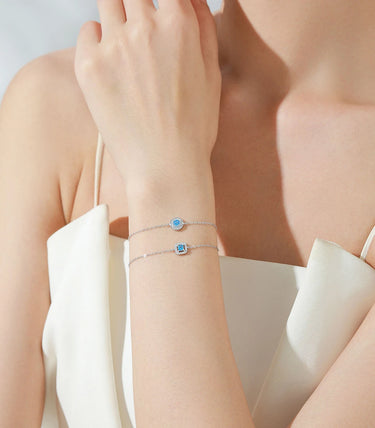 Сребърна гривна „Надежда“