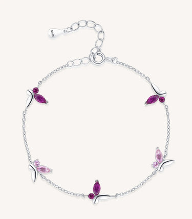 Сребърна гривна „Нежнокрила“