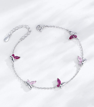 Сребърна гривна „Нежнокрила“