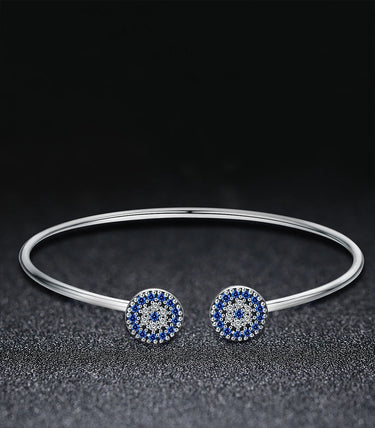 Сребърна гривна "Неугасващ блясък"