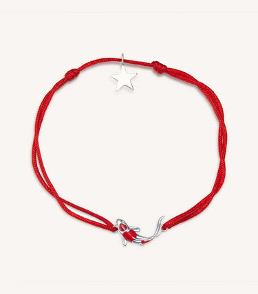 Сребърна гривна „Нося здраве!“