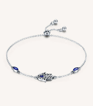 Сребърна гривна “Ръката на Фатима“