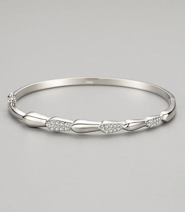 Сребърна гривна "Sillage"