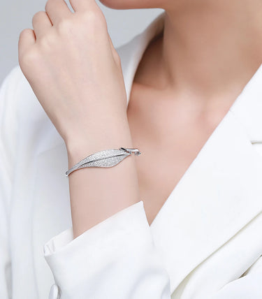 Сребърна гривна "Starlit"