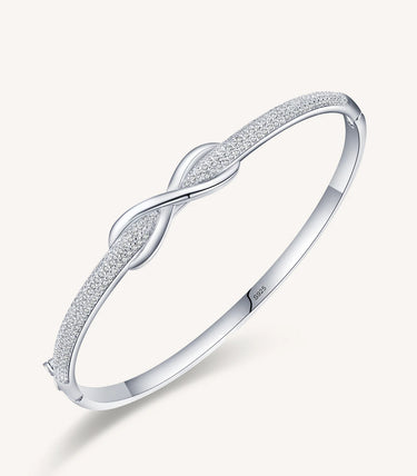 Сребърна гривна „Завинаги“