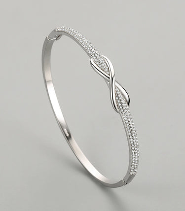 Сребърна гривна „Завинаги“