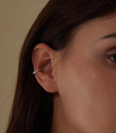 Сребърна обеца „Glans“