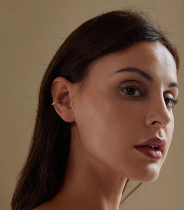 Сребърна обеца „Glans“