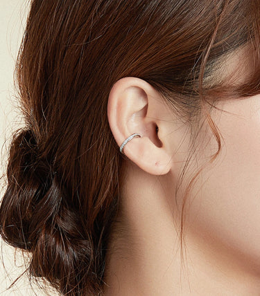 Сребърна обеца „Glans“