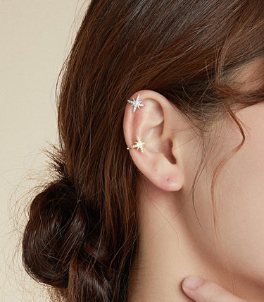 Сребърна обеца „Izar“