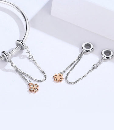 Сребърна осигурителна верижка „Малко съкровище“