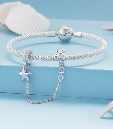 Сребърна осигурителна верижка „Морски приключения“