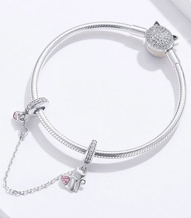 Сребърна осигурителна верижка „Писана“