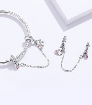 Сребърна осигурителна верижка „Писана“