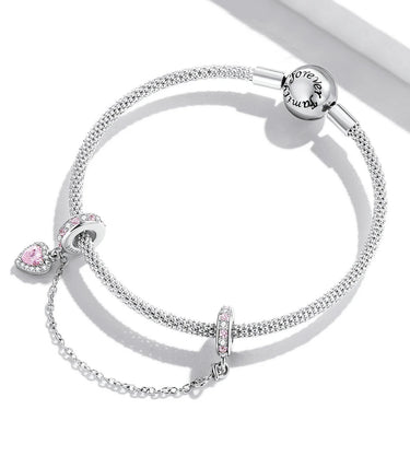 Сребърна осигурителна верижка „Споделеност“