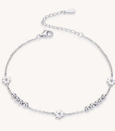 Сребърна гривна „Усмихни се с пролетта“