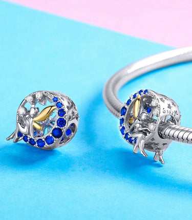 Сребърна талисман „Фея на изобилието“