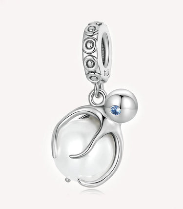 Сребърна висулка „Гъвкавост и сила“