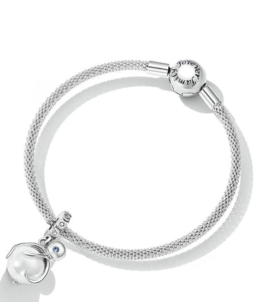 Сребърна висулка „Гъвкавост и сила“