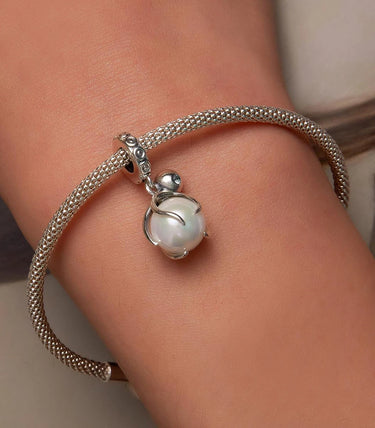 Сребърна висулка „Гъвкавост и сила“